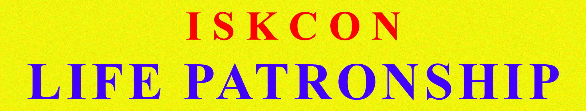 Life Patron Membership